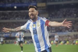 WhoScored单场满分次数榜：梅西119次断层领跑，C罗38次第二